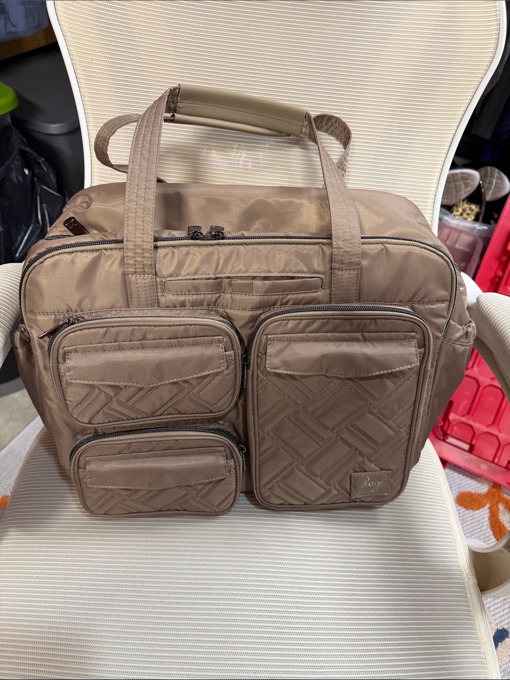 LUG Puddle Jumper Duffle Brand New Sand